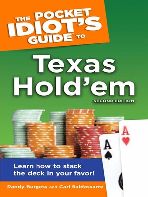 cover image of The Pocket Idiot's Guide to Texas Hold'em